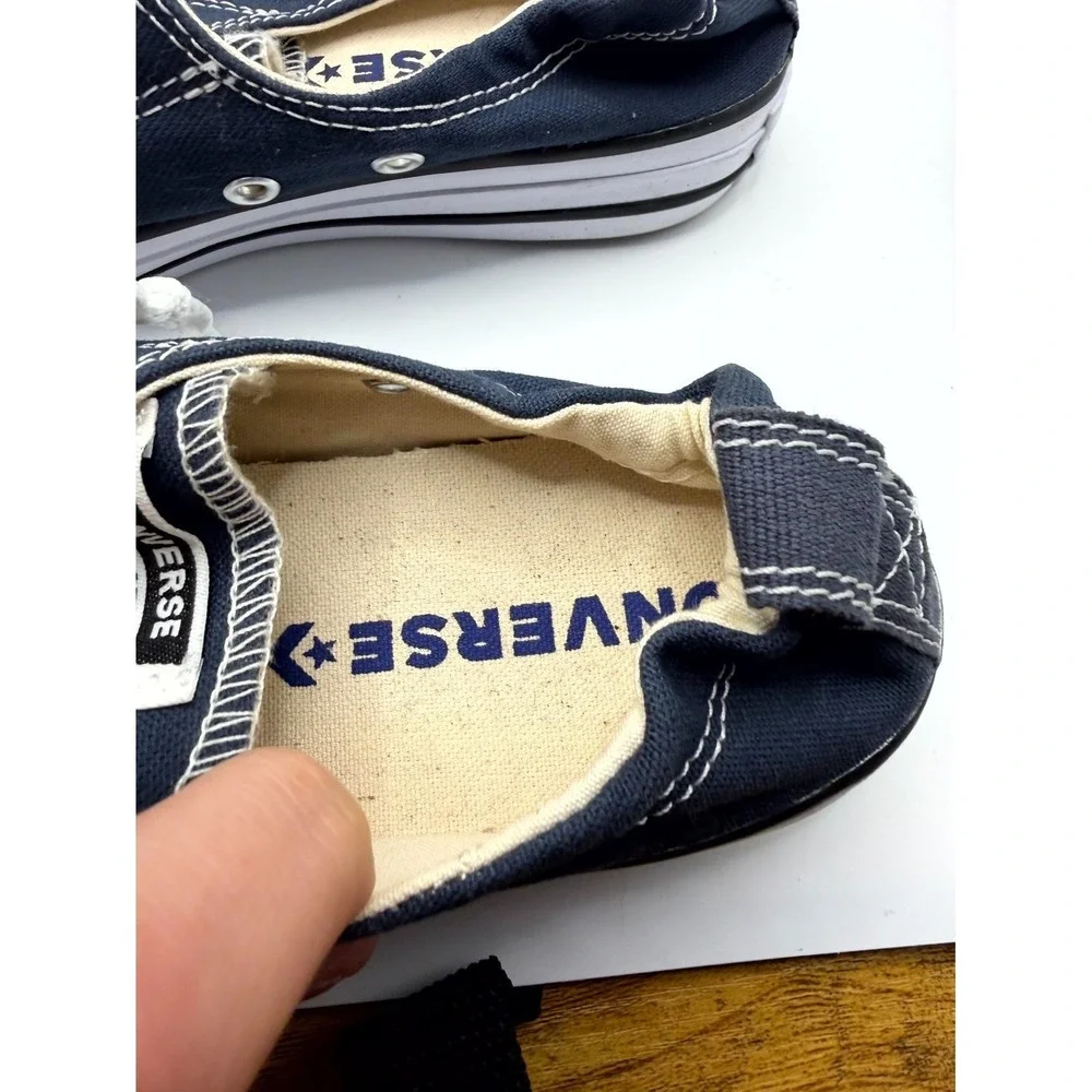 Converse‎ Chuck Taylor All Star Shoreline 537080F Womens 6.5 Sneaker Navy Canvas